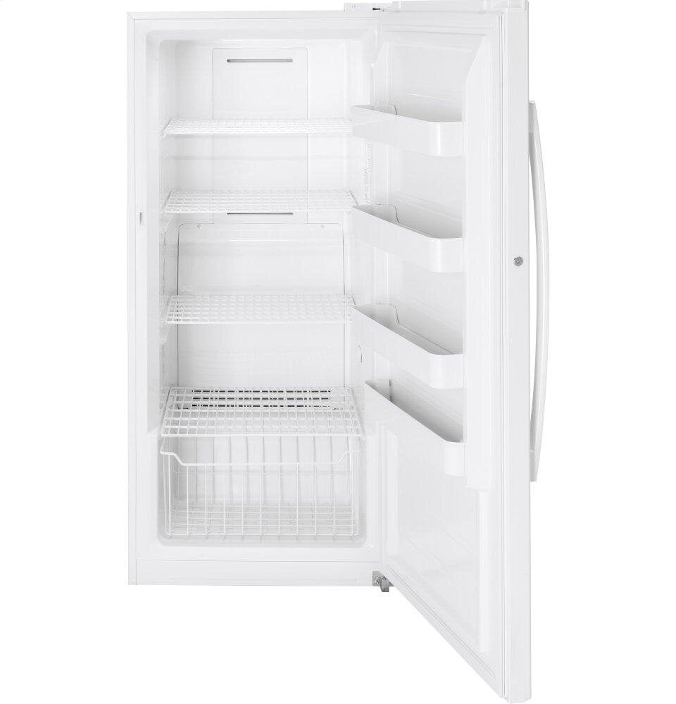 Ge Appliances FUF14SMRWW Ge® 14.1 Cu. Ft. Frost-Free Upright Freezer