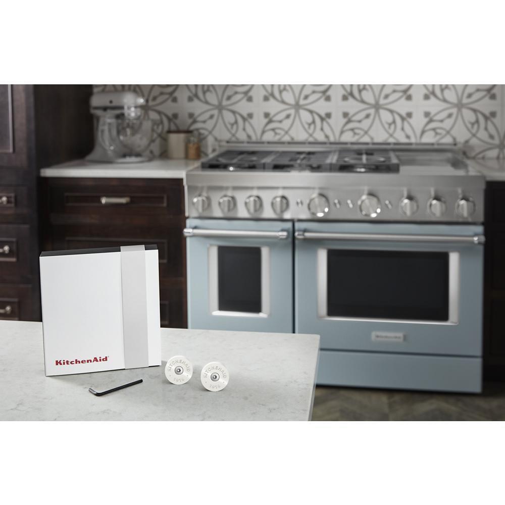 Amana W11368841MP Kitchenaid® Commercial-Style Range Handle Medallion Kit
