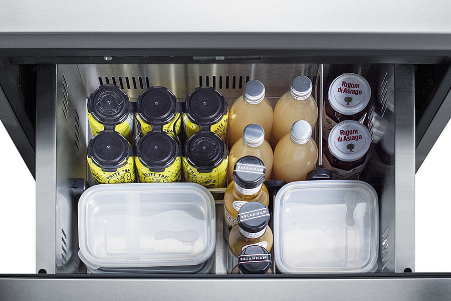 Summit ADRD24 24" Wide 2-Drawer All-Refrigerator, Ada Compliant