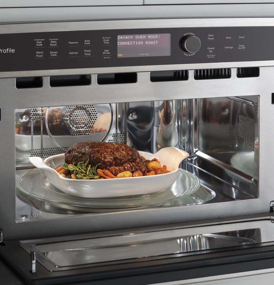 Ge Appliances PWB7030ELES Ge Profile™ Built-In Microwave/Convection Oven