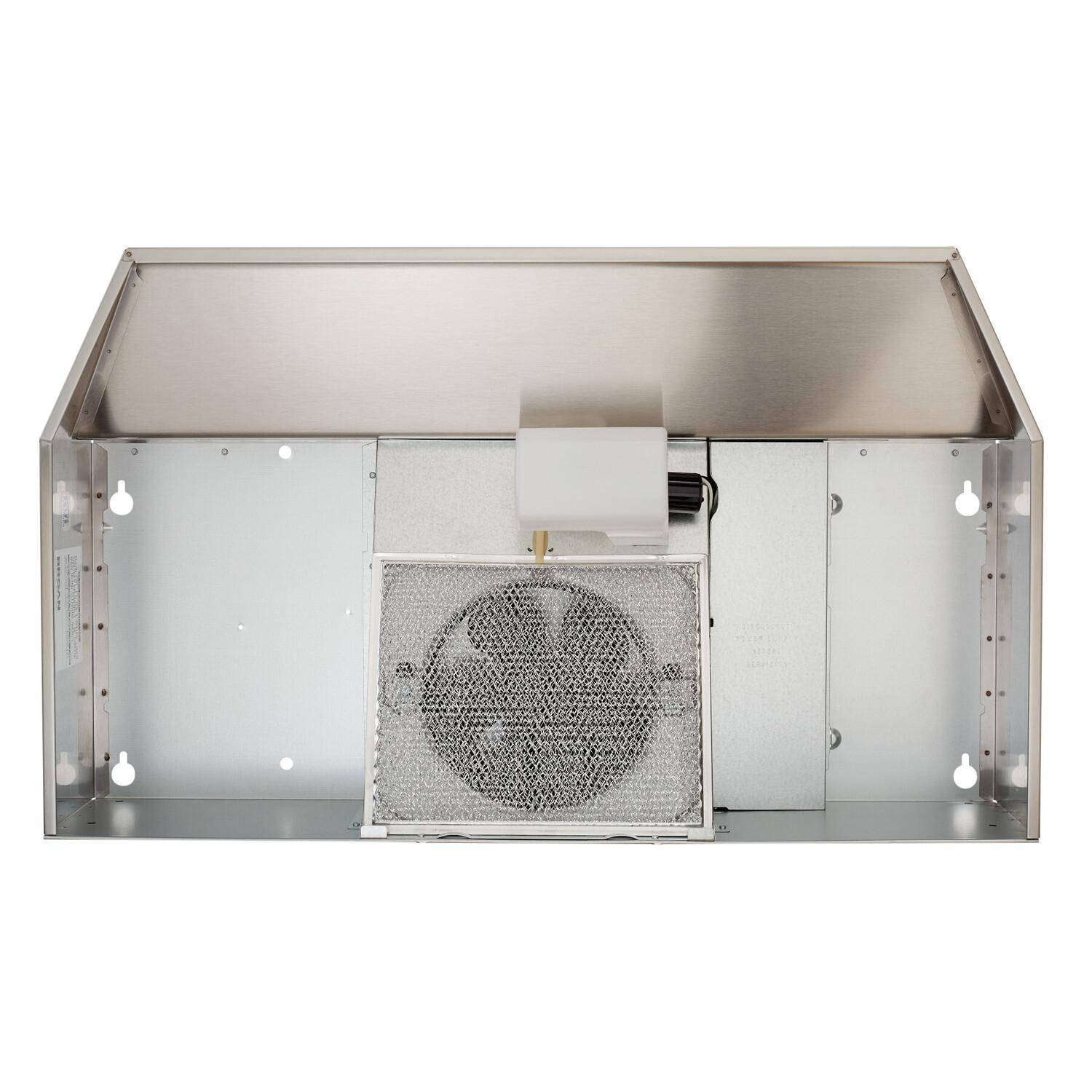 Broan F402404 Broan® 24-Inch Convertible Under-Cabinet Range Hood, 160 Cfm, Stainless Steel