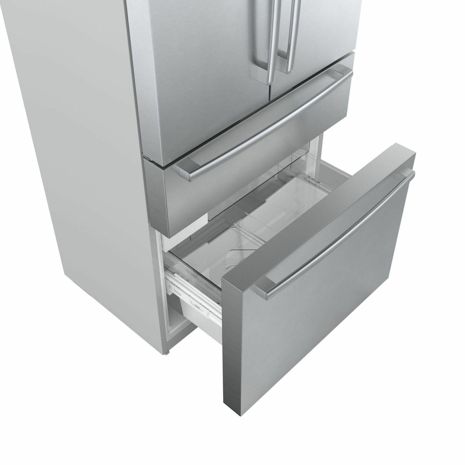 Bosch B36CL80SNS 800 Series French Door Bottom Mount Refrigerator 36'' Easy Clean Stainless Steel B36Cl80Sns