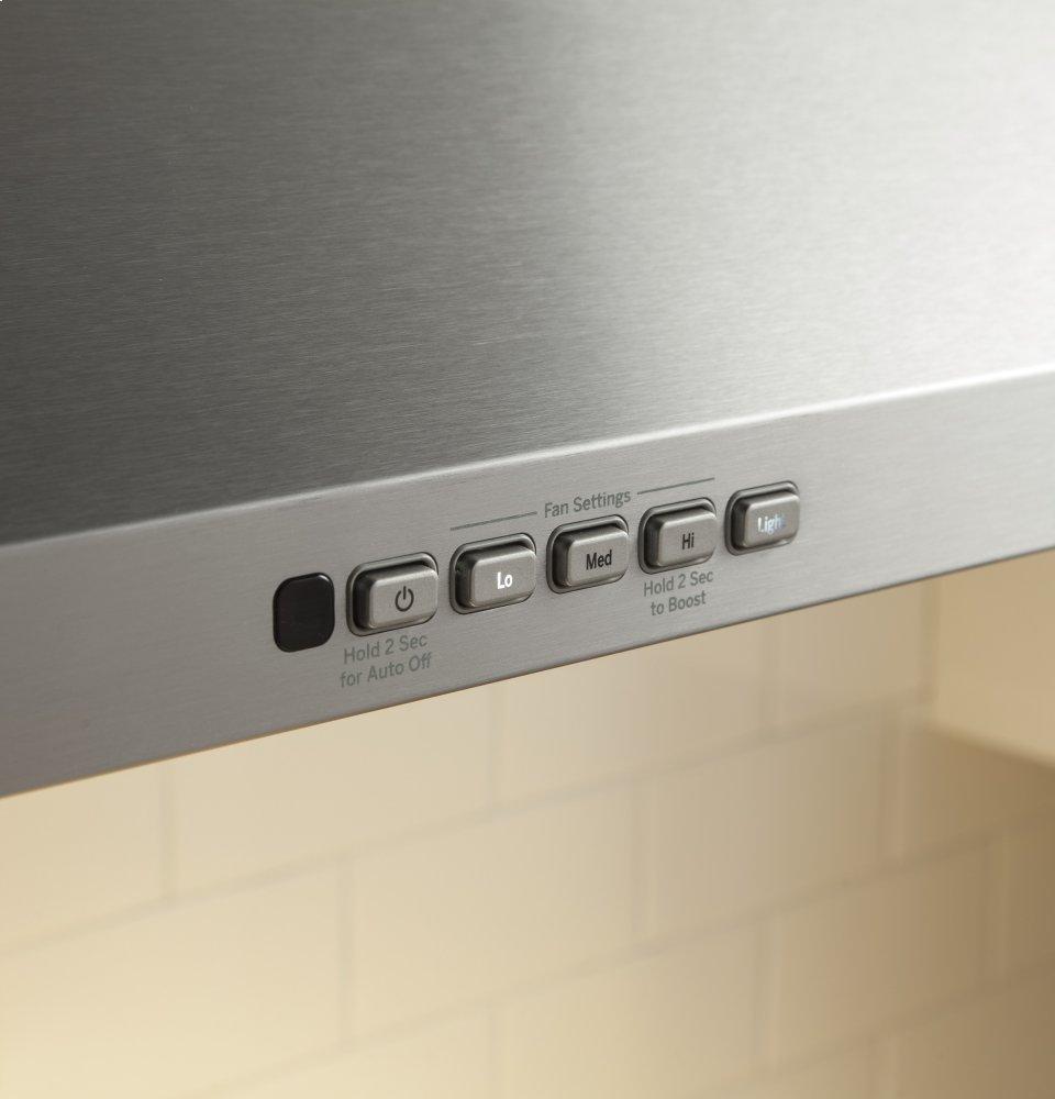 Ge Appliances JVW5361SJSS Ge® 36" Wall-Mount Pyramid Chimney Hood