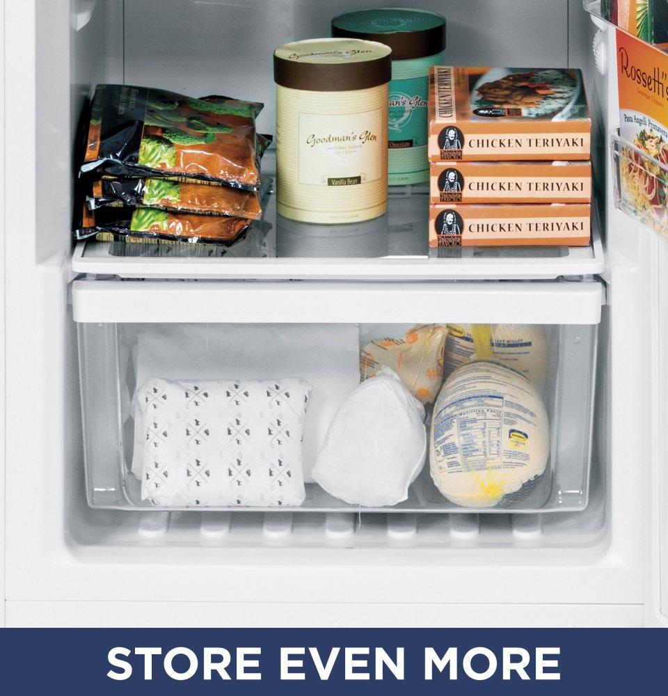 Ge Appliances FUF17DLRWW Ge® 17.3 Cu. Ft. Frost-Free Upright Freezer