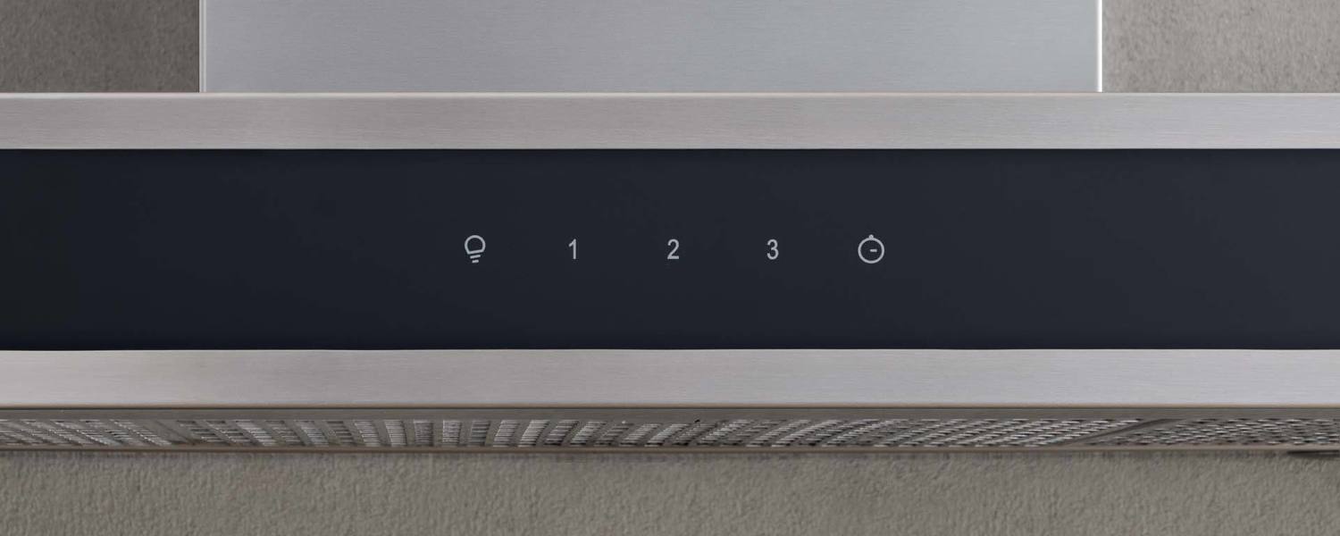 Bertazzoni KG30X 30 Wallmount Hood, Glass Front, 1 Motor 600 Cfm Stainless Steel