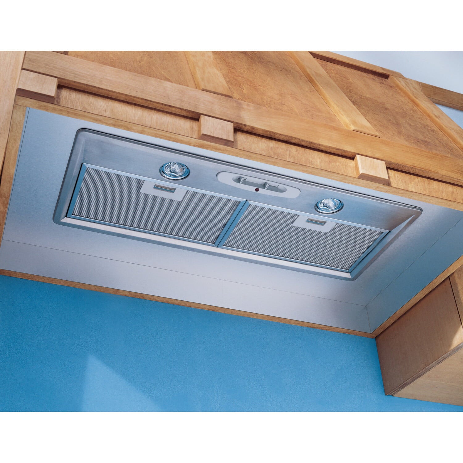 Broan RMPE7004 Broan® 28-Inch Power Pack Insert For External Blower Range Hood Shell W/ Light, Stainless Steel