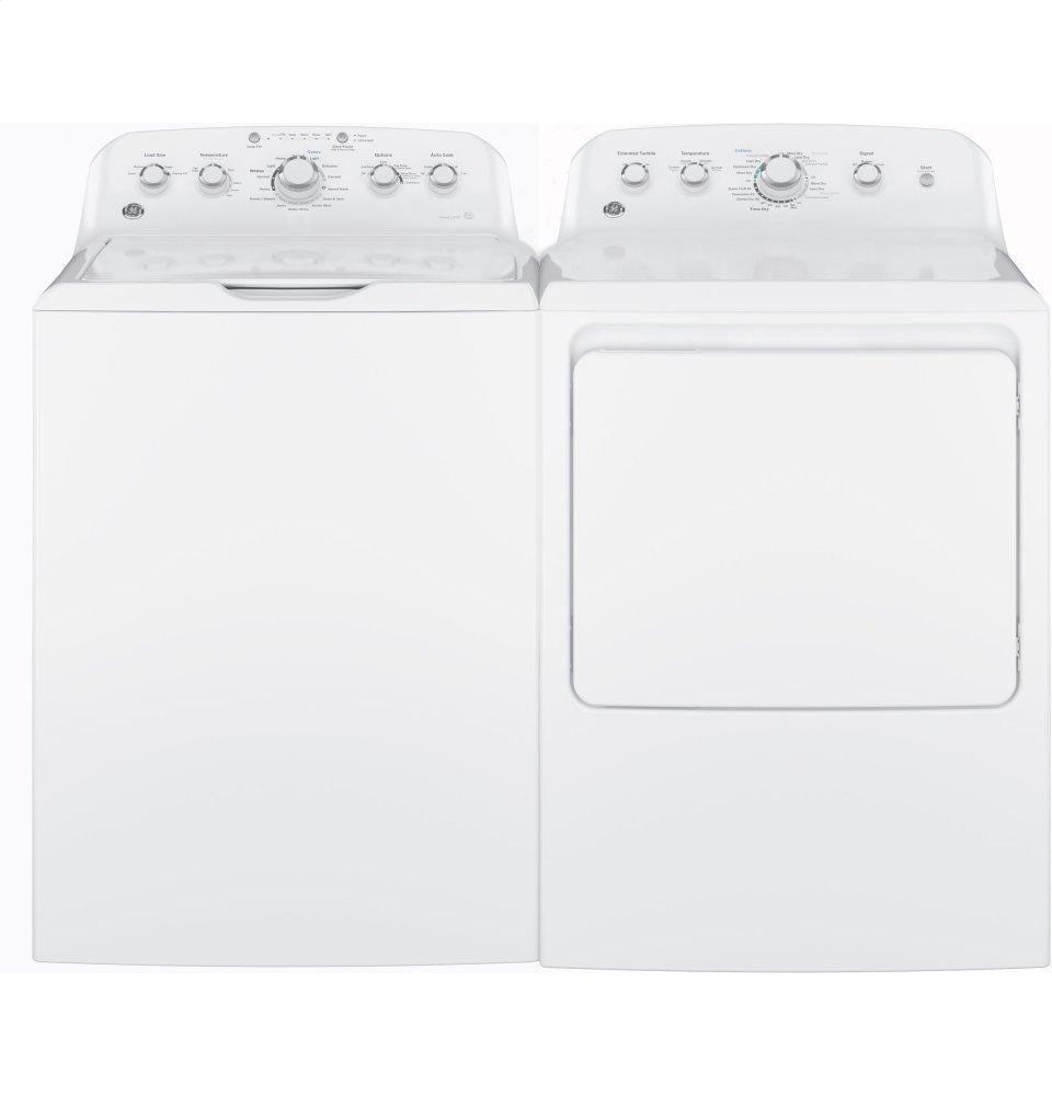 Ge Appliances GTD42GASJWW Ge® 7.2 Cu. Ft. Capacity Aluminized Alloy Drum Gas Dryer