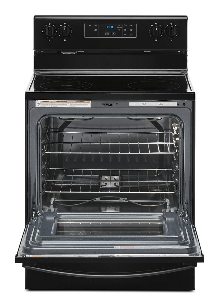 Whirlpool WFE320M0JB 5.3 Cu. Ft. Electric Range With Keep Warm Setting.