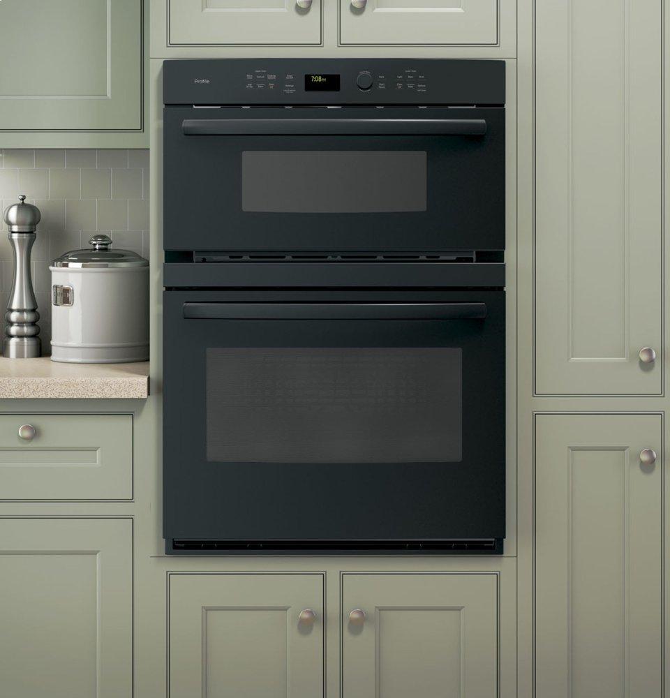 Ge Appliances PT7800DHBB Ge Profile™ 30" Built-In Combination Convection Microwave/Convection Wall Oven
