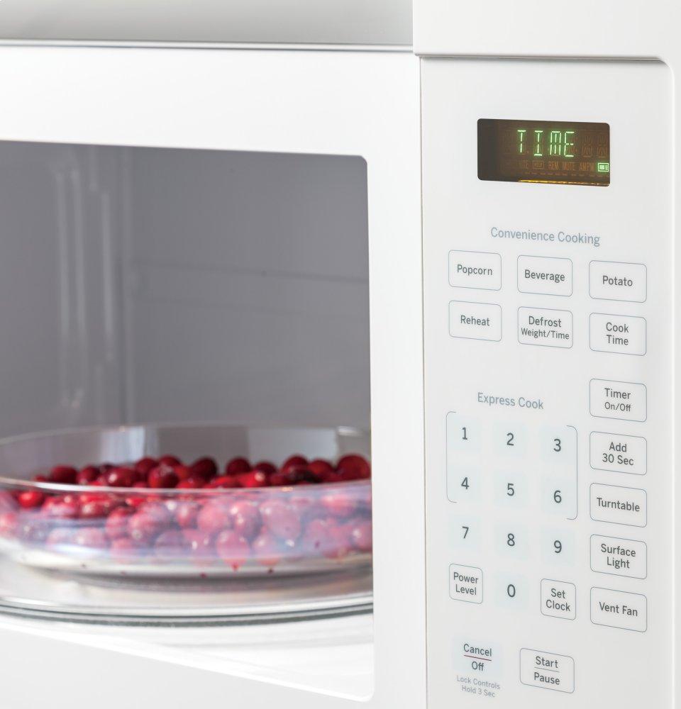 Ge Appliances JVM3160DFWW Ge® 1.6 Cu. Ft. Over-The-Range Microwave Oven