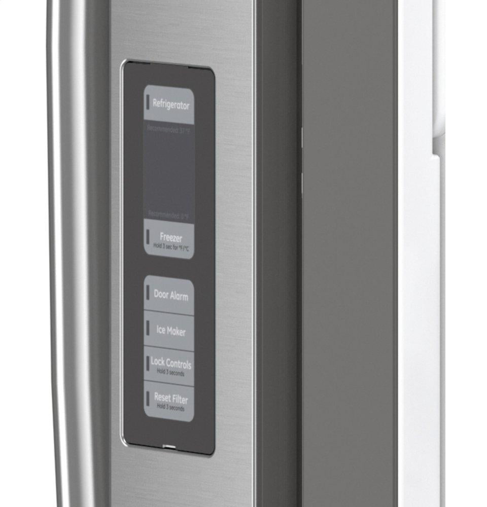 Ge Appliances GNE27JGMBB Ge® Energy Star® 27.0 Cu. Ft. French-Door Refrigerator