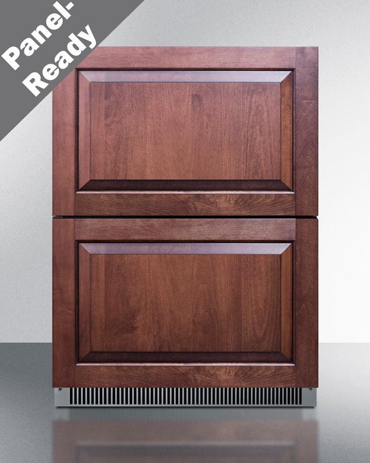 Summit ADFD2D24PNR 24" Wide 2-Drawer All-Freezer, Ada Compliant