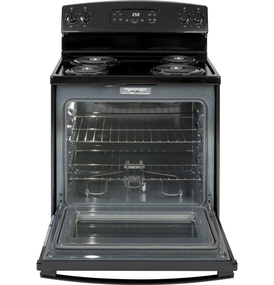 Ge Appliances JB258DMBB Ge® 30" Free-Standing Self-Clean Electric Range
