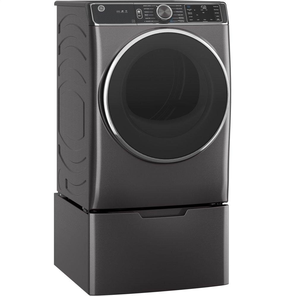 Ge Appliances GFD85ESPNDG Ge® 7.8 Cu. Ft. Capacity Smart Front Load Electric Dryer With Steam And Sanitize Cycle