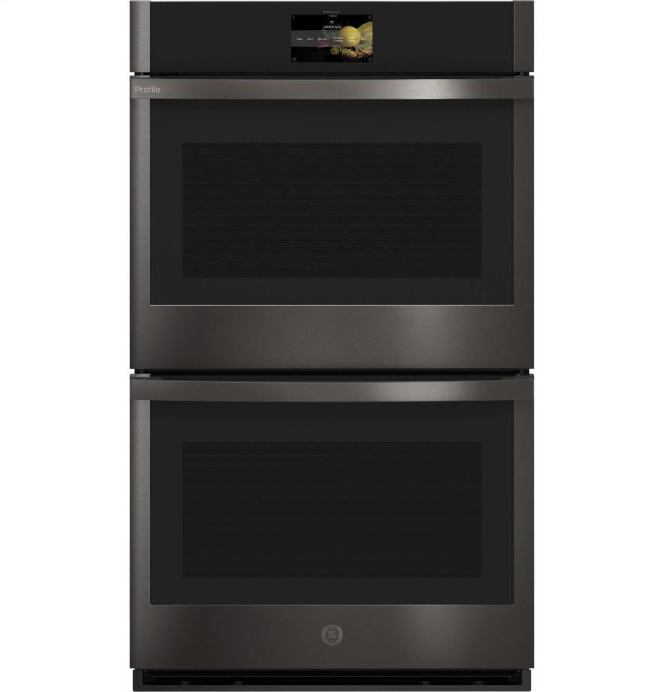 Ge Appliances PTD9000BNTS Ge Profile™ 30" Smart Built-In Convection Double Wall Oven With In-Oven Camera And No Preheat Air Fry