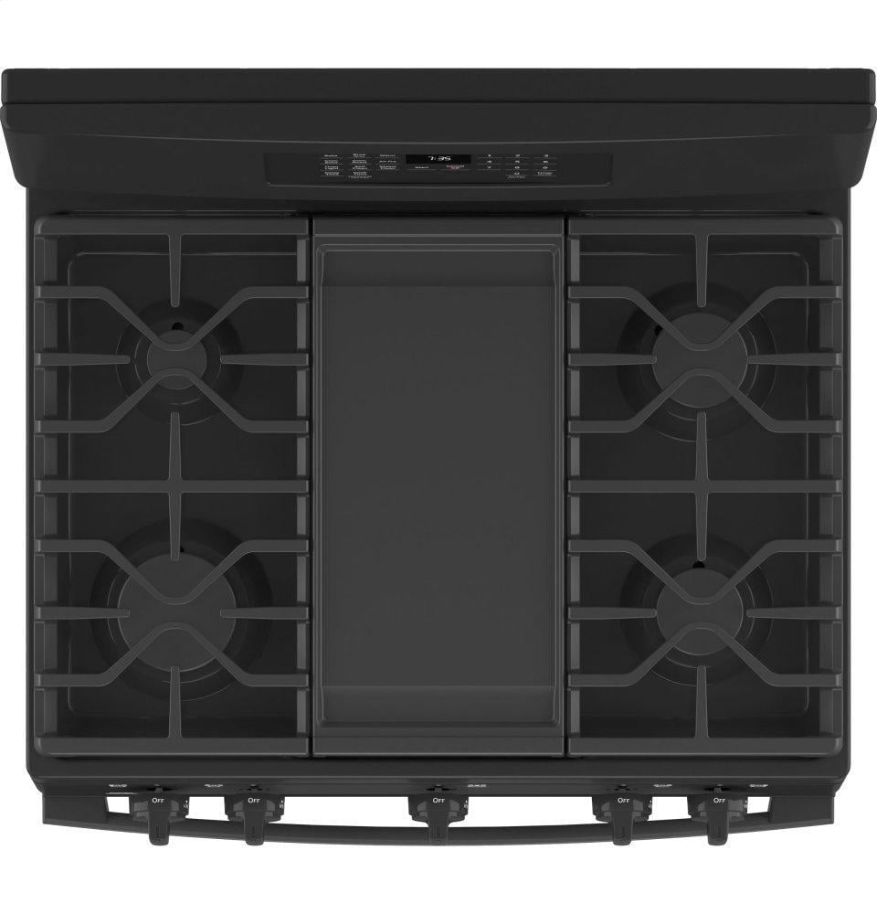 Ge Appliances JGB735DPBB Ge® 30" Free-Standing Gas Convection Range With No Preheat Air Fry