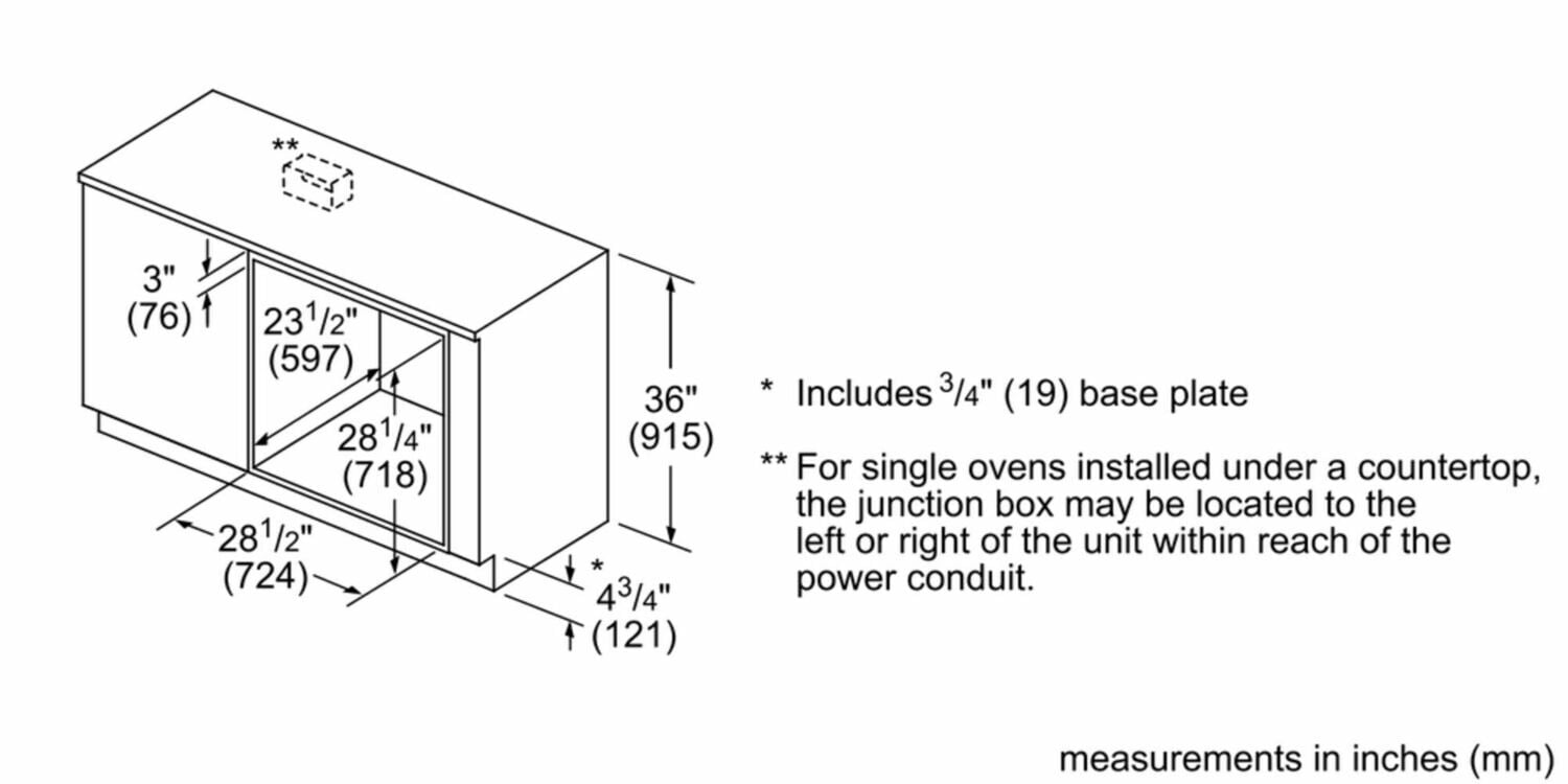 Bosch HBLP451LUC Benchmark Series, 30