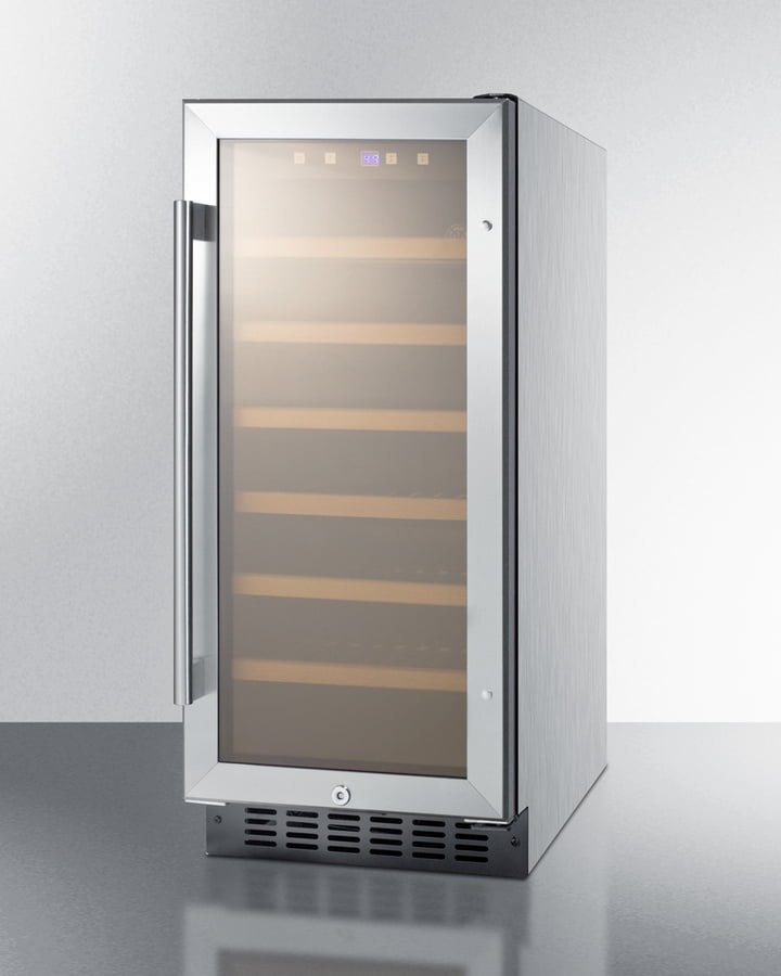 Summit SWC1535BCSS 15" Wide Built-In Wine Cellar