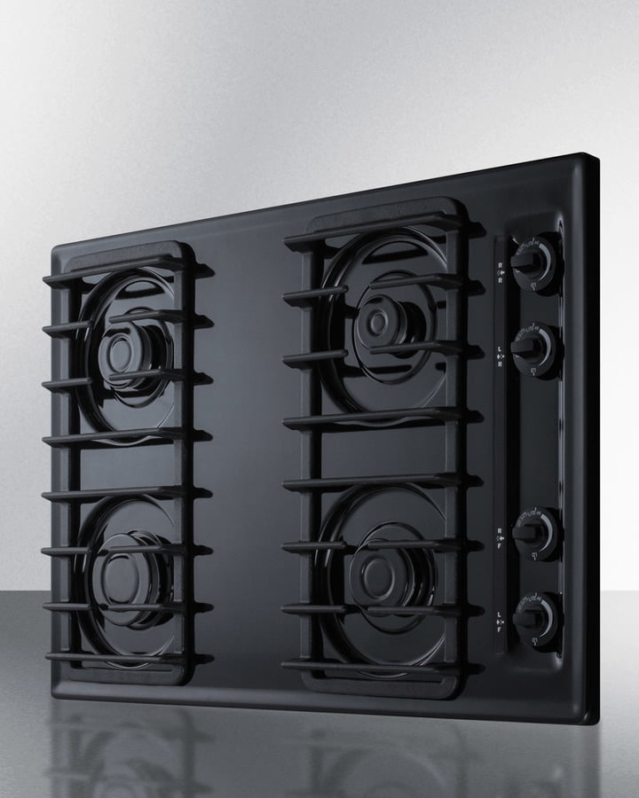 Summit TTL053S 30" Wide 4-Burner Gas Cooktop