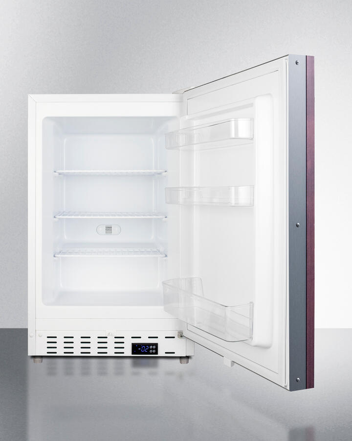 Summit ALFZ36IF 20" Wide Built-In All-Freezer, Ada Compliant