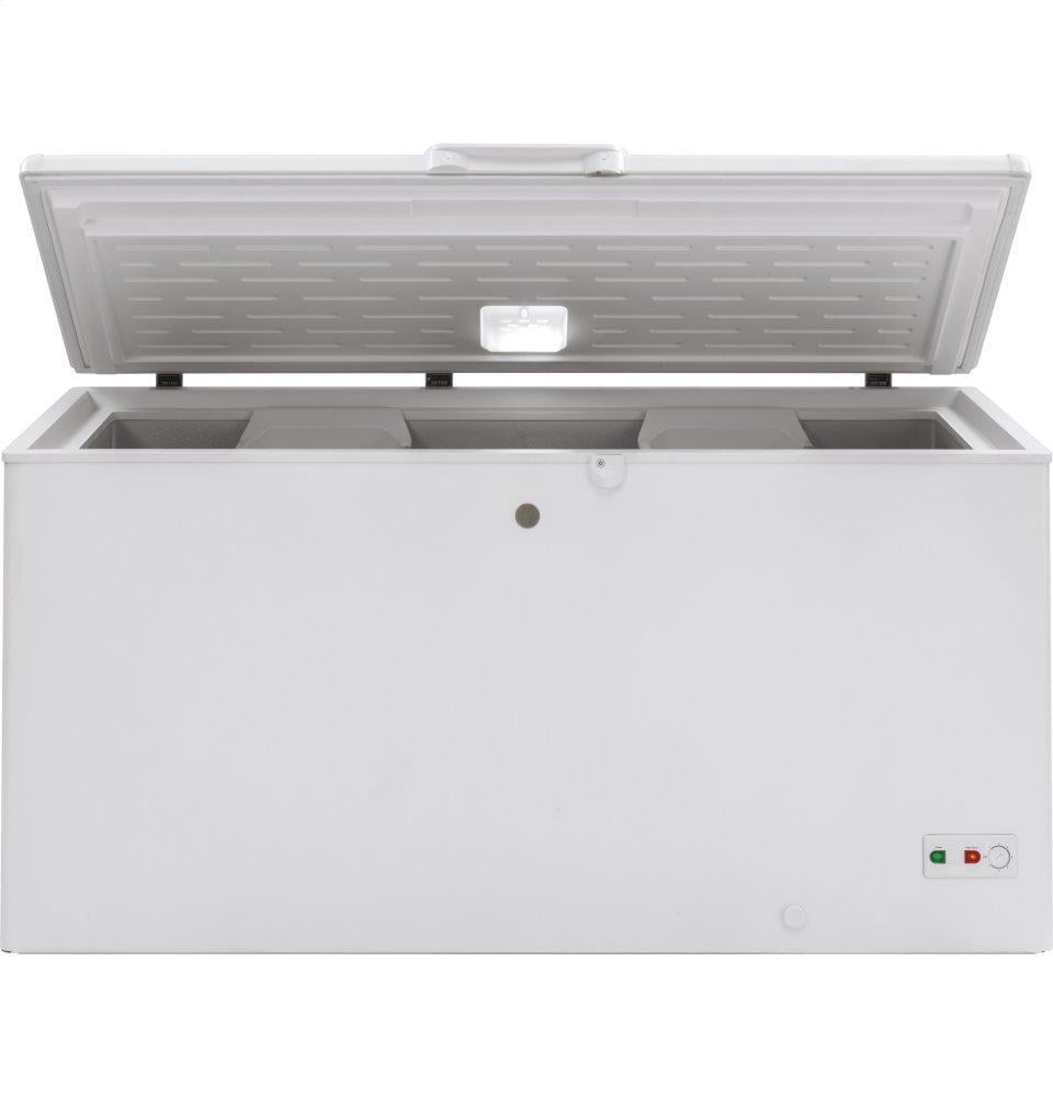Ge Appliances FCM16SLWW Ge® 15.7 Cu. Ft. Manual Defrost Chest Freezer