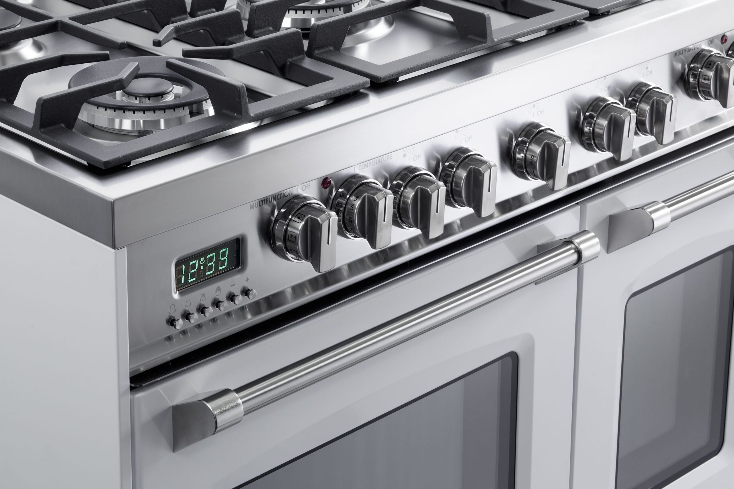Verona VPFSGE365W White 36" Dual Fuel Single Oven Range - Prestige Series