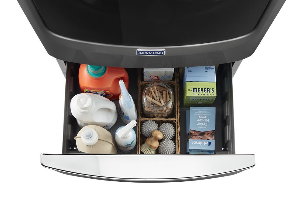 Maytag XHPC155YC 15.5" Pedestal For Front Load Washer And Dryer With Storage