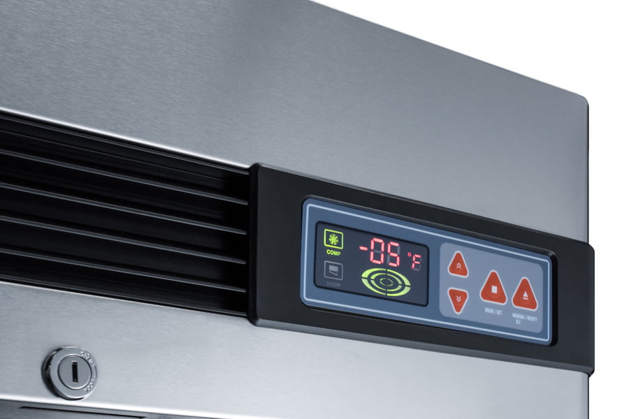Summit SCFF237 23 Cu.Ft. Commercial Reach-In All-Freezer In Complete Stainless Steel