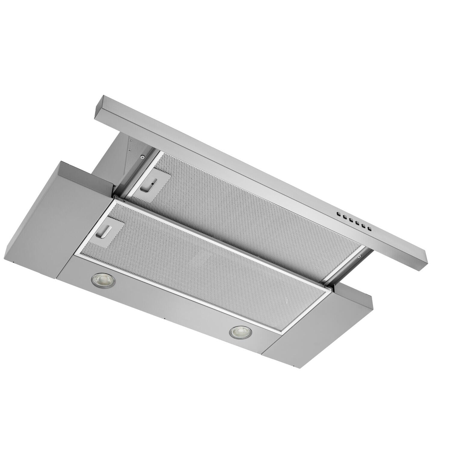 Broan EBS1364SS Broan® Elite 36-Inch Slide-Out Range Hood, 400 Max Blower Cfm, Stainless Steel
