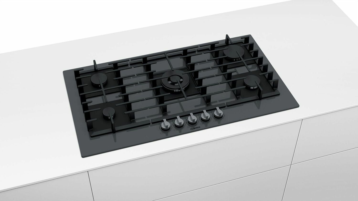 Bosch NGMP677UC Benchmark® Gas Cooktop 36'' Hard Glass, Dark Silver Ngmp677Uc