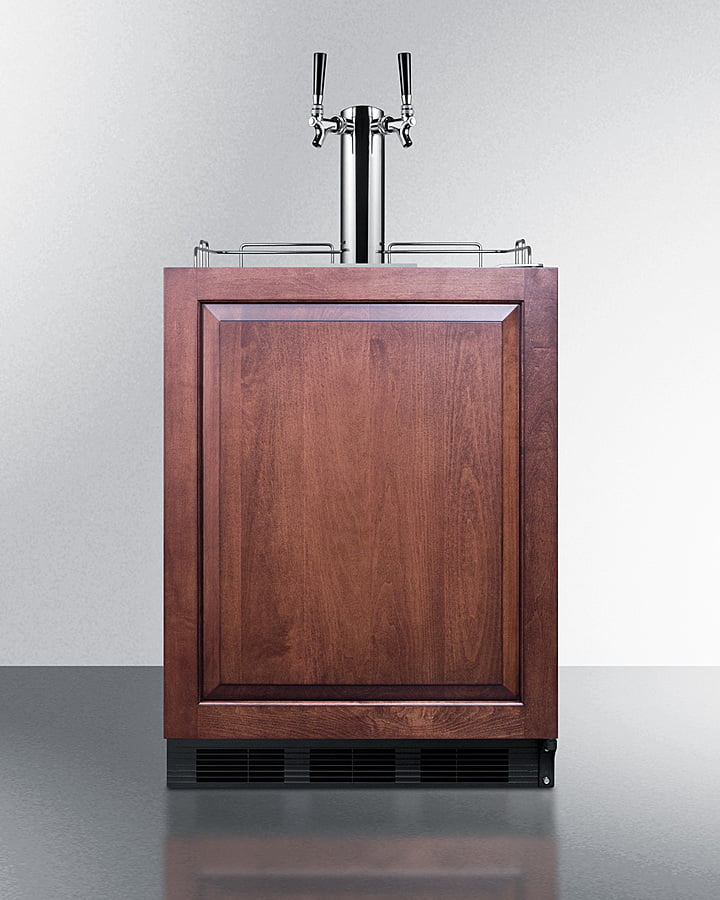 Summit SBC58BLBIADAIFCFTWIN 24" Wide Built-In Coffee Kegerator, Ada Compliant