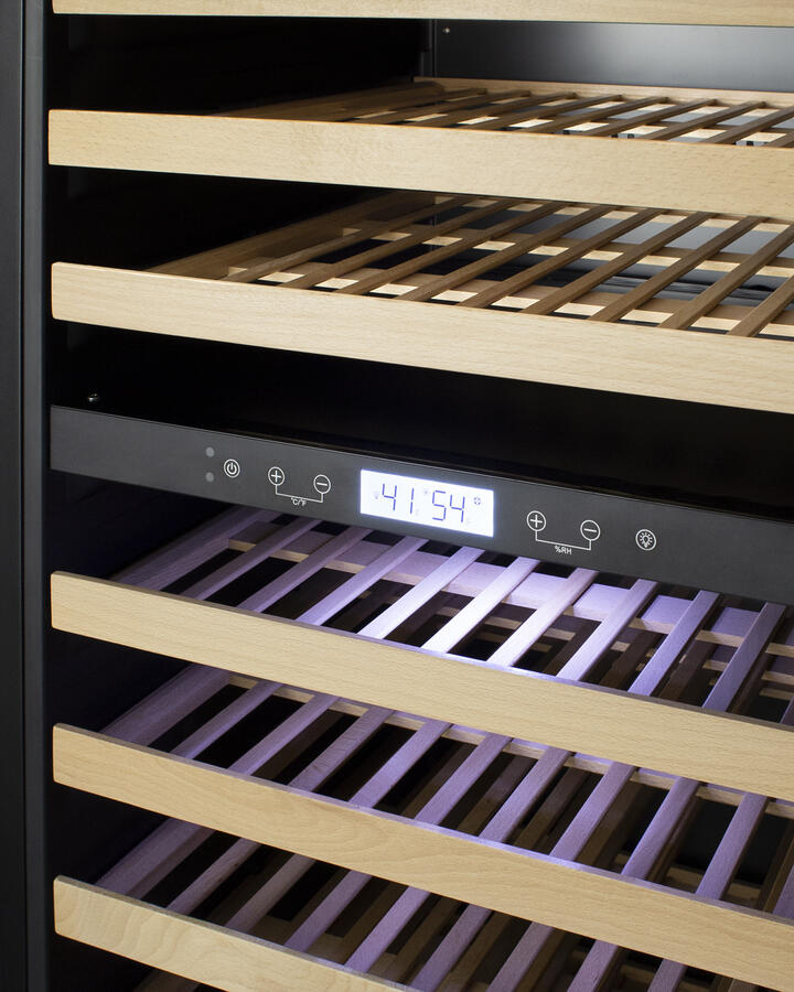 Summit SWC1966B 24" Wide Dual Zone Wine Cellar
