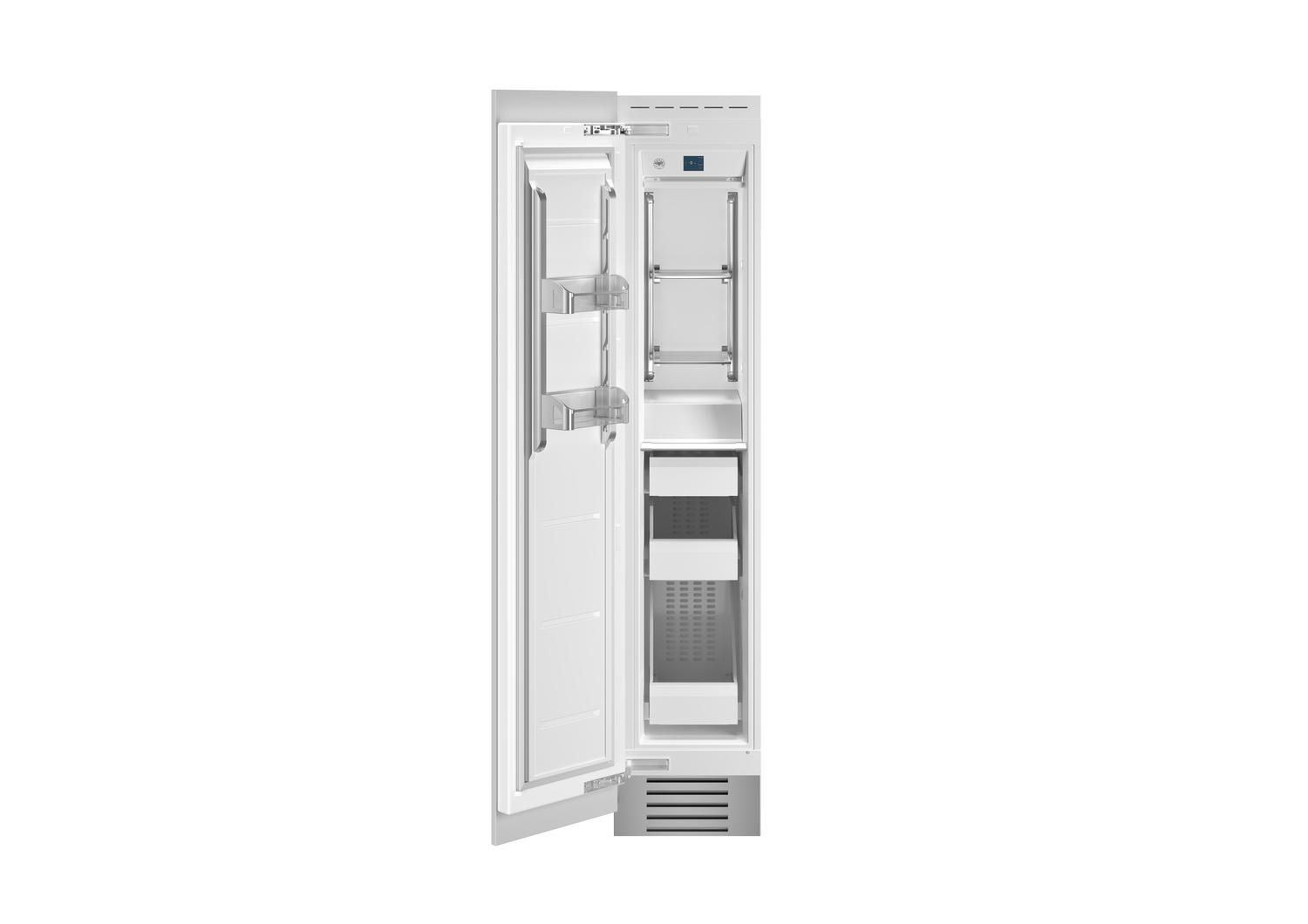 Bertazzoni REF18FCIPRL23 18" Built-In Freezer Column - Panel Ready - Left Hinge