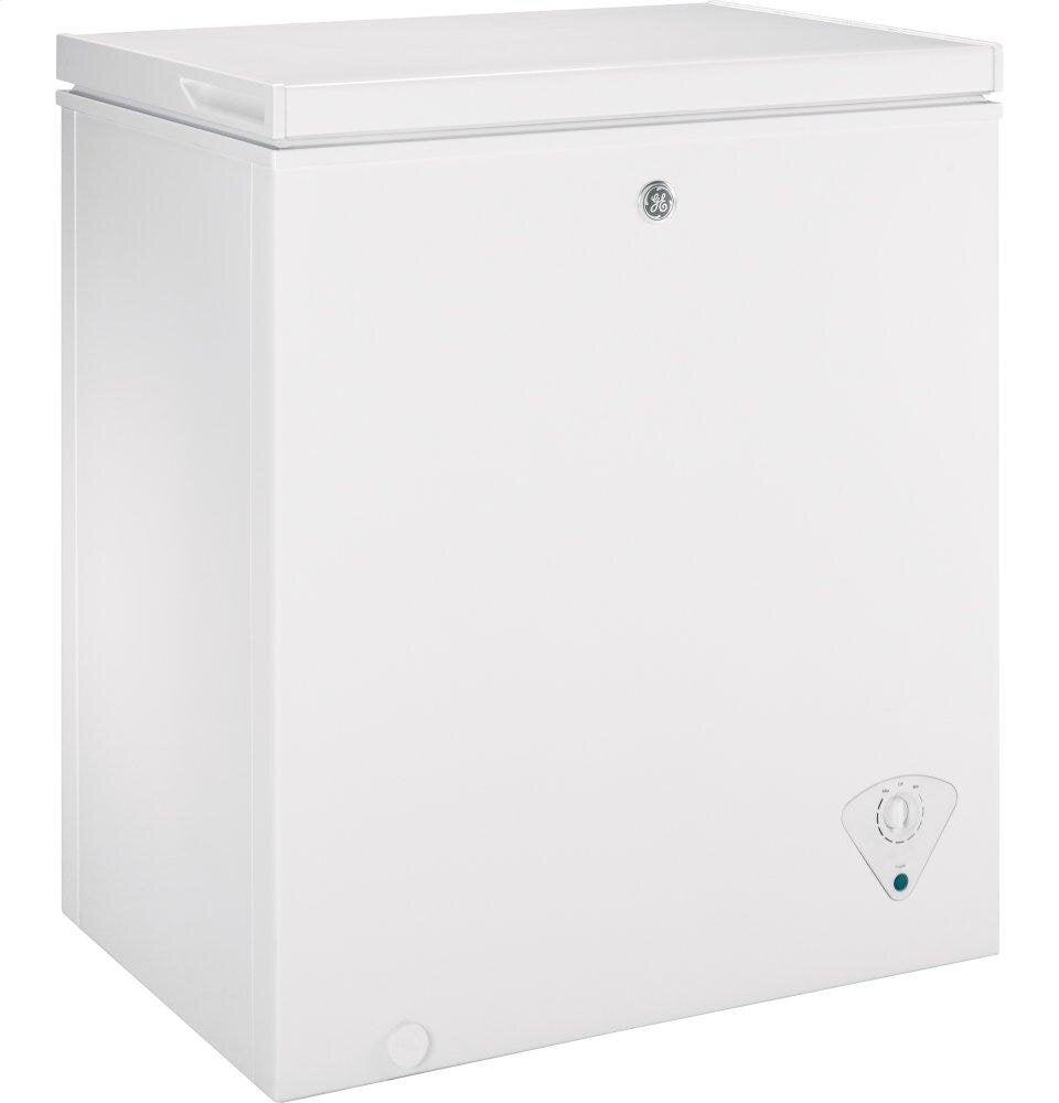 Ge Appliances FCM5SKWW Ge® 5.0 Cu. Ft. Manual Defrost Chest Freezer