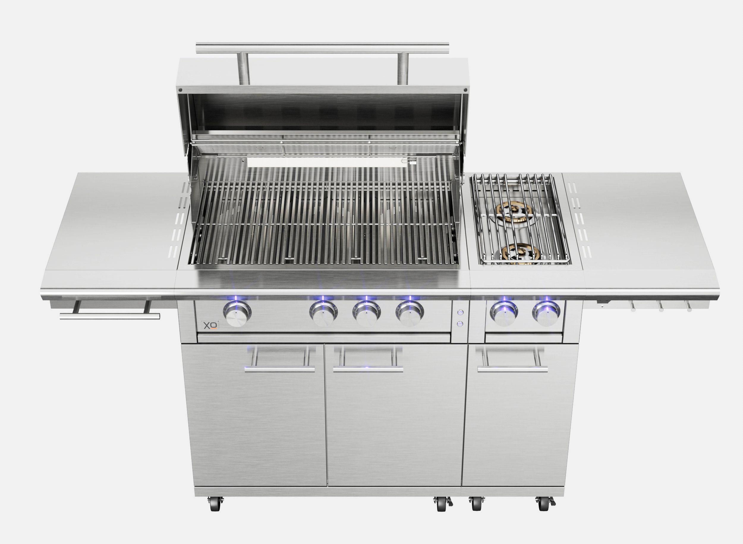 Xo Appliance XOGSIDEBXLTL Xo Performance Xlt Double Side Burner Lp