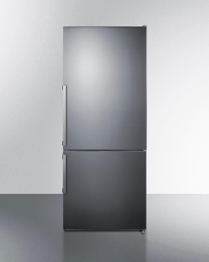 Summit FFBF284SSIM 28" Wide Bottom Freezer Refrigerator