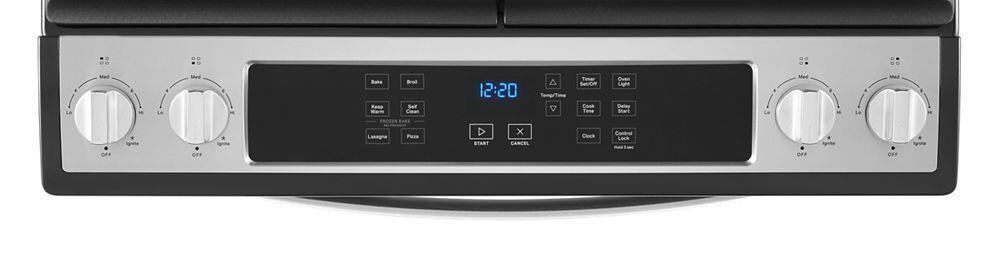 Whirlpool WEG515S0LS 5.0 Cu. Ft. Whirlpool® Gas Range With Frozen Bake™ Technology