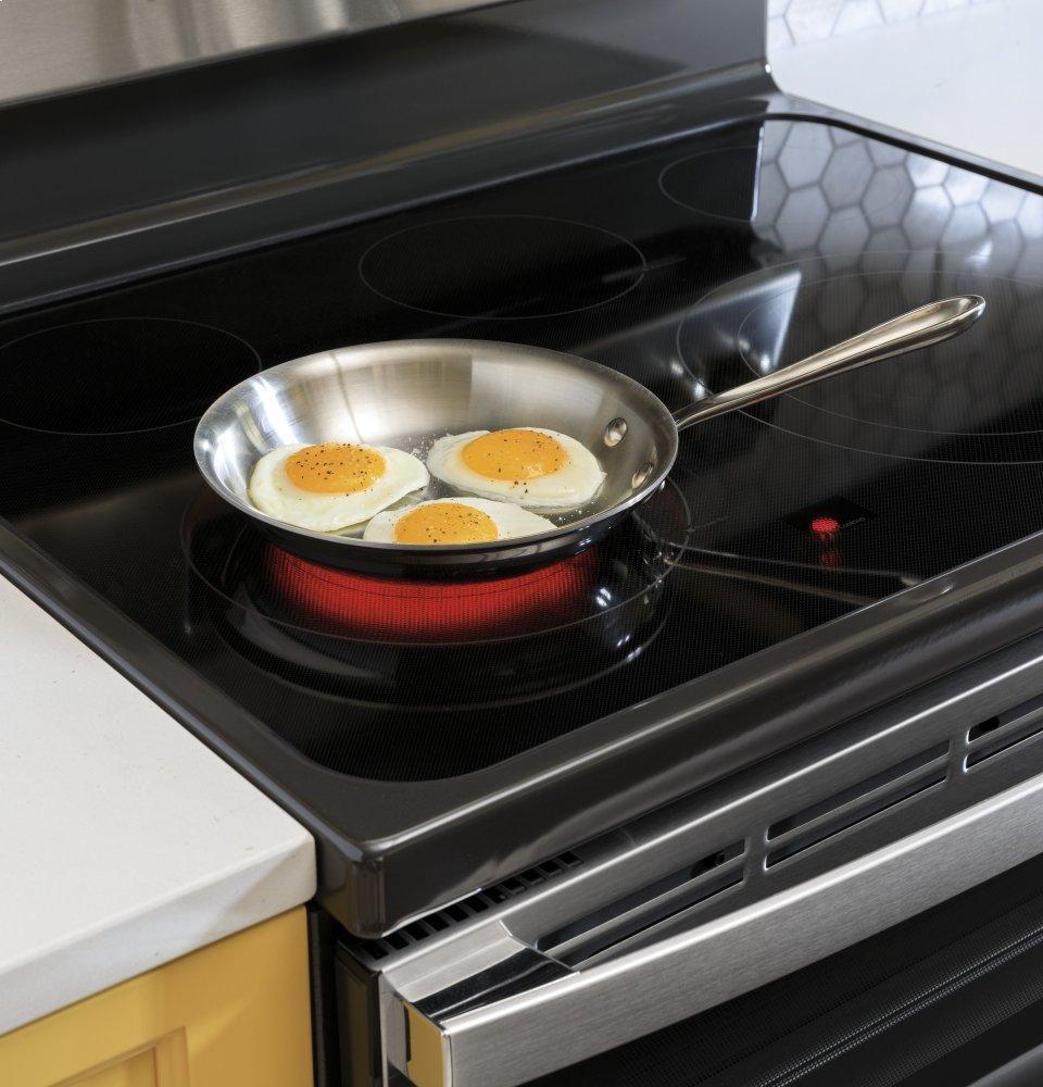 Ge Appliances JB655YKFS Ge® 30" Free-Standing Electric Convection Fingerprint Resistant Range