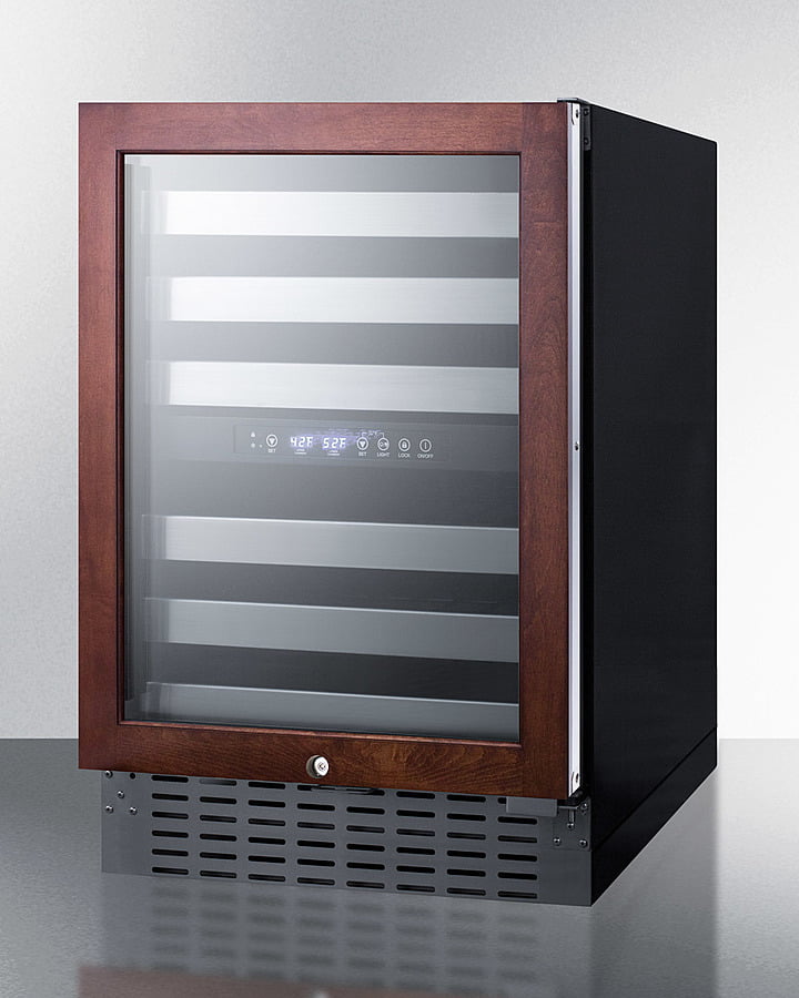 Summit SWC532BLBISTPNR 24" Wide Built-In Wine Cellar