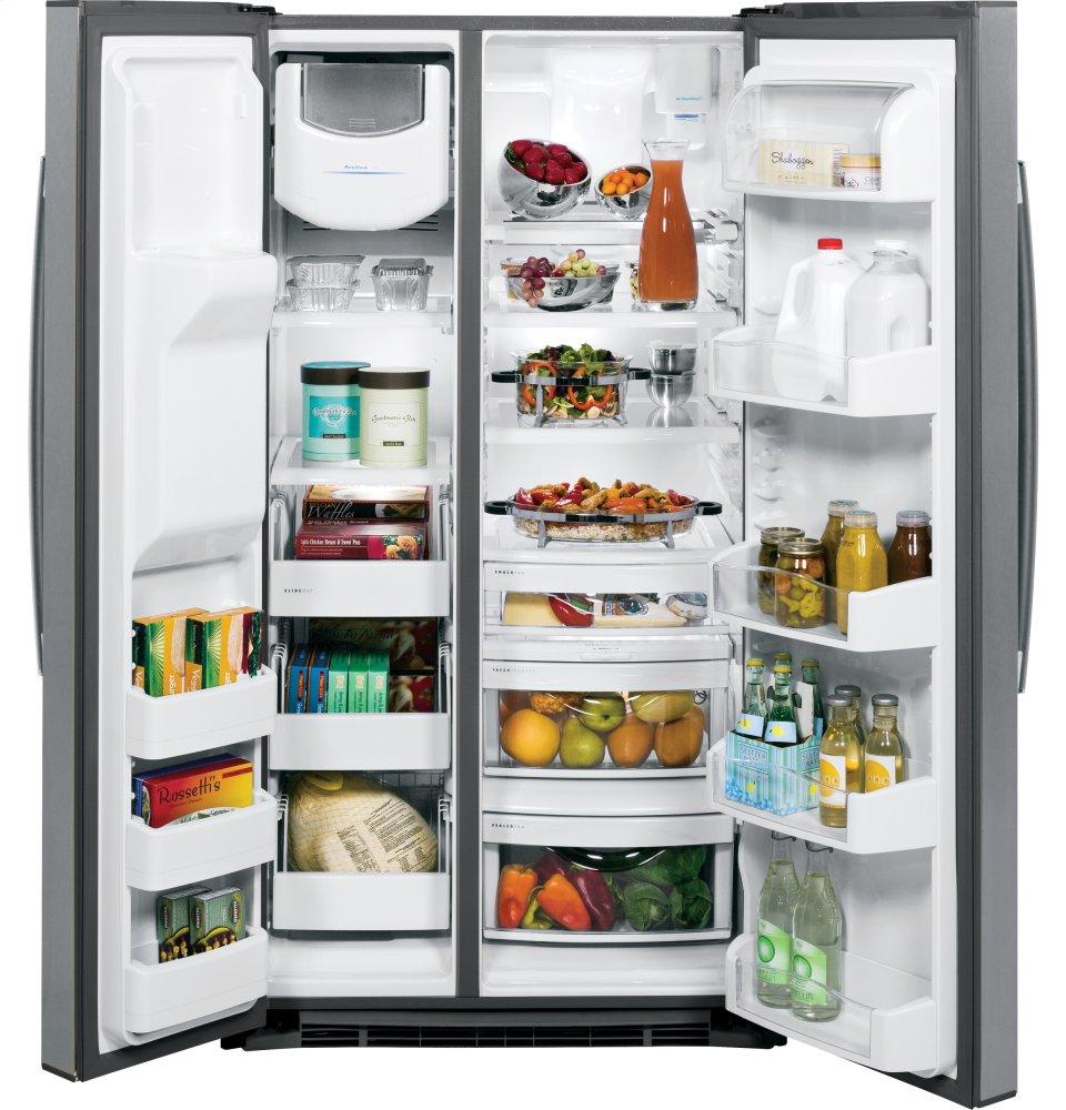 Ge Appliances PSE25KSHSS Ge Profile™ Series Energy Star® 25.3 Cu. Ft. Side-By-Side Refrigerator