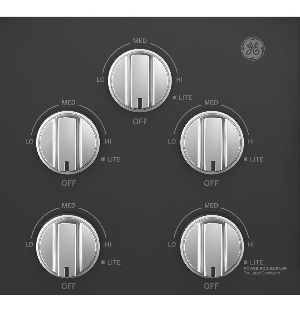 Ge Appliances JGP5536SLSS Ge® 36" Built-In Gas On Glass Cooktop With 5 Burners And Dishwasher Safe Grates