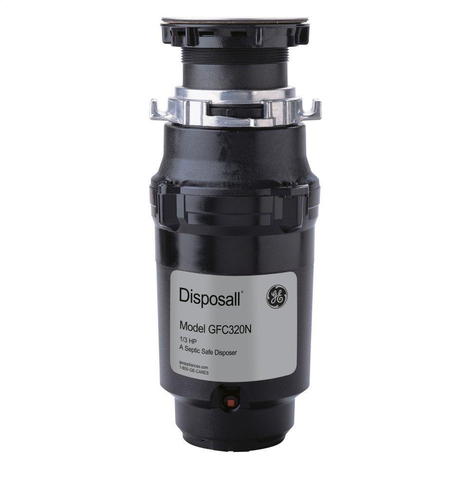 Ge Appliances GFC320N Ge1/3 Hp Continuous Feed Garbage Disposer Non-Corded