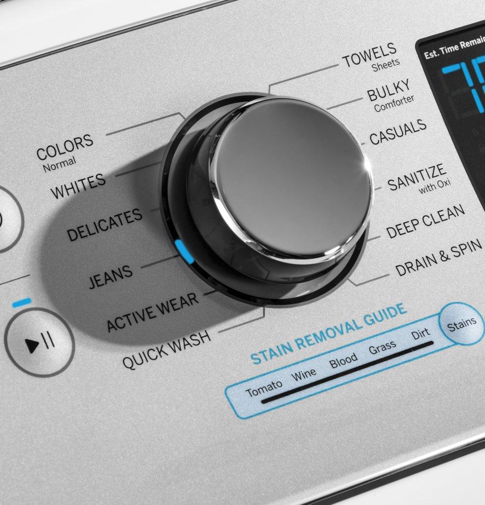 Ge Appliances GTW725BPNDG Ge® 4.6 Cu. Ft. Capacity Washer With Sanitize W/Oxi And Flexdispense™