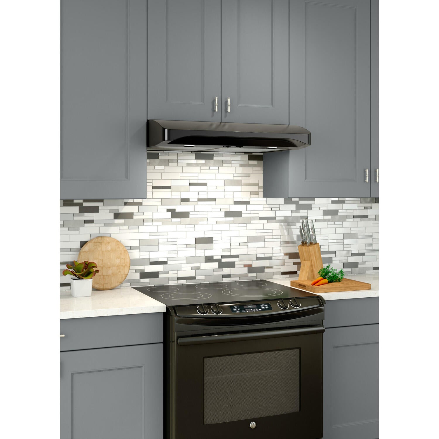 Broan ALT136BL Broan® Elite 36-Inch Convertible Under-Cabinet Range Hood, Black