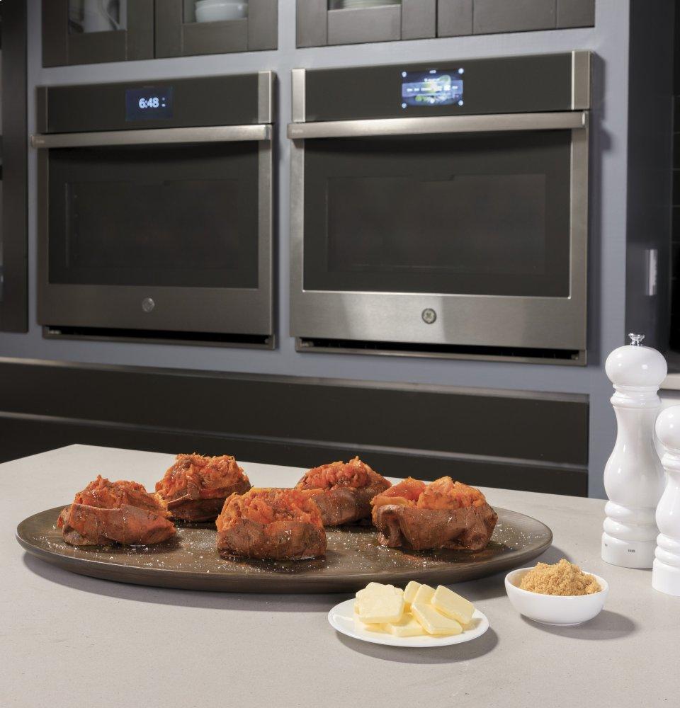 Ge Appliances PTD9000SNSS Ge Profile™ 30" Smart Built-In Convection Double Wall Oven With In-Oven Camera And No Preheat Air Fry
