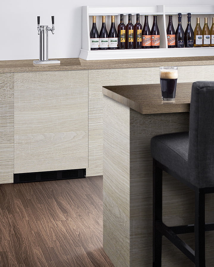 Summit SBC58BLBIADAIF 24" Wide Built-In Kegerator, Ada Compliant