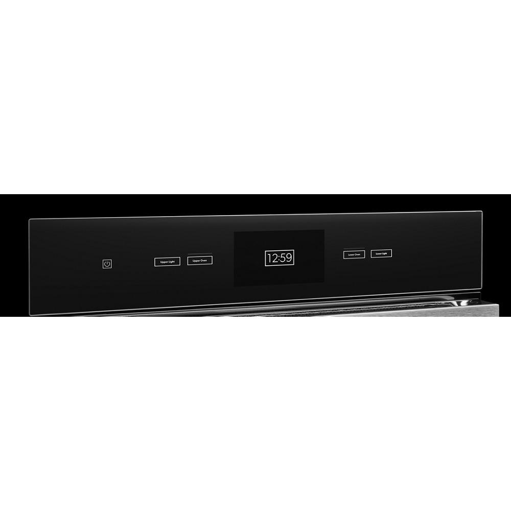 Jennair JJW3830LM Noir™ 30" Double Wall Oven With V2™ Vertical Dual-Fan Convection
