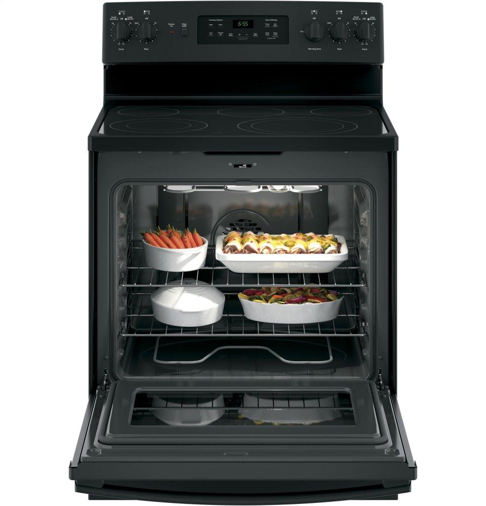 Ge Appliances JB655DKBB Ge® 30" Free-Standing Electric Convection Range