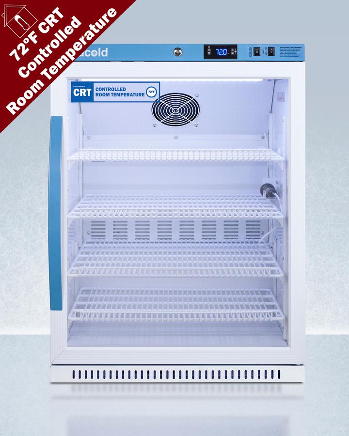 Summit ARG61PVBIADACRT 6 Cu.Ft. Upright Controlled Room Temperature Cabinet, Ada Height