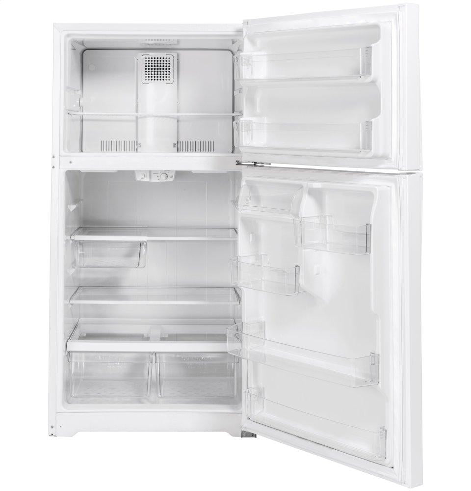 Ge Appliances GTE22JTNRWW Ge® Energy Star® 21.9 Cu. Ft. Top-Freezer Refrigerator